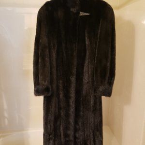Full length mink coat